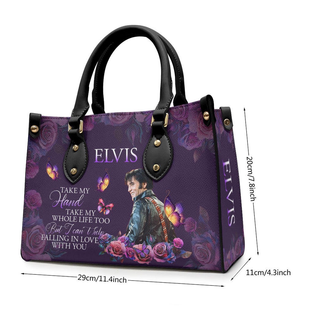 Elvis Presley Leather HandBag – ANHNV 1896