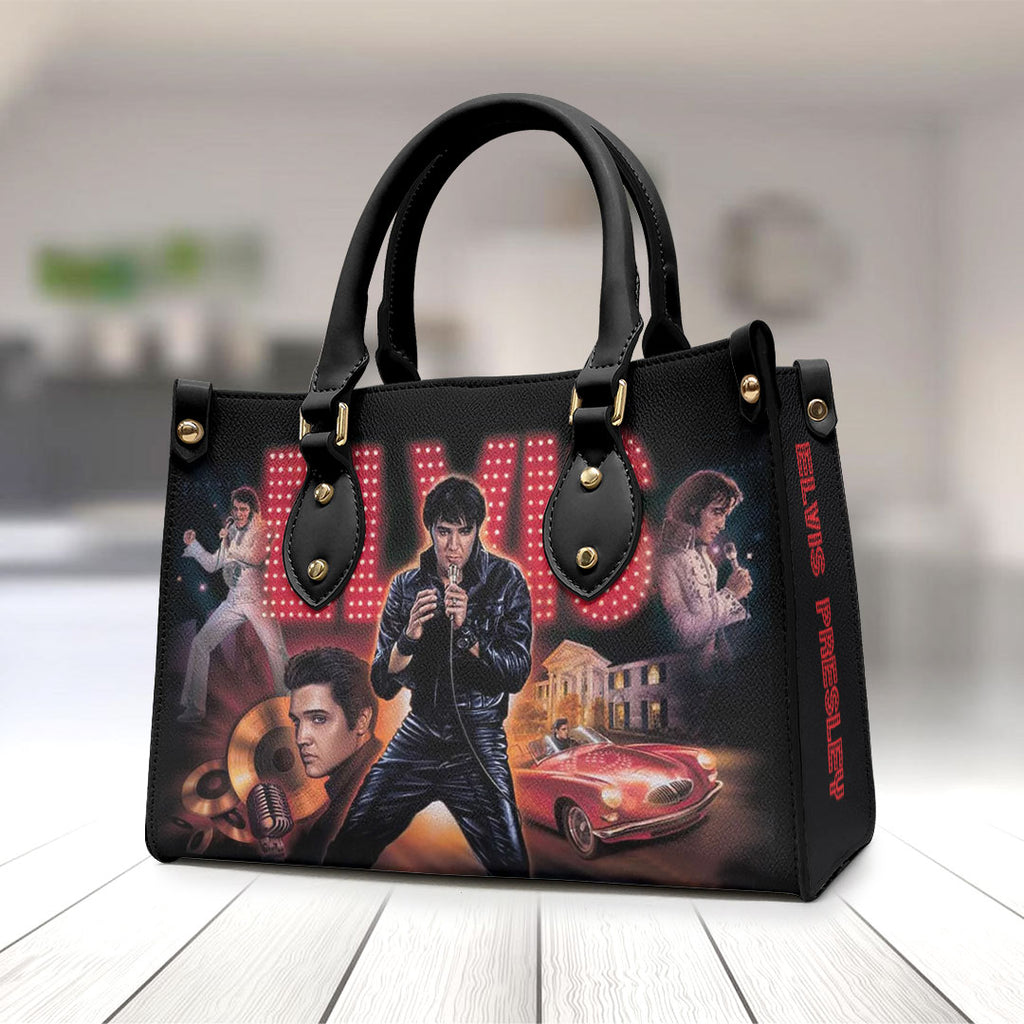 Elvis Presley Leather HandBag – ANHNV 1974