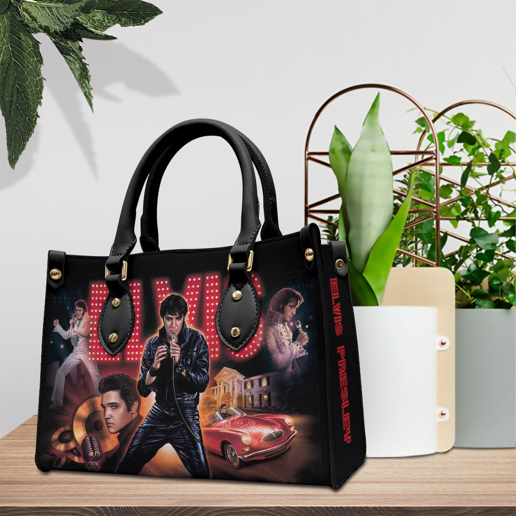 Elvis Presley Leather HandBag – ANHNV 1974
