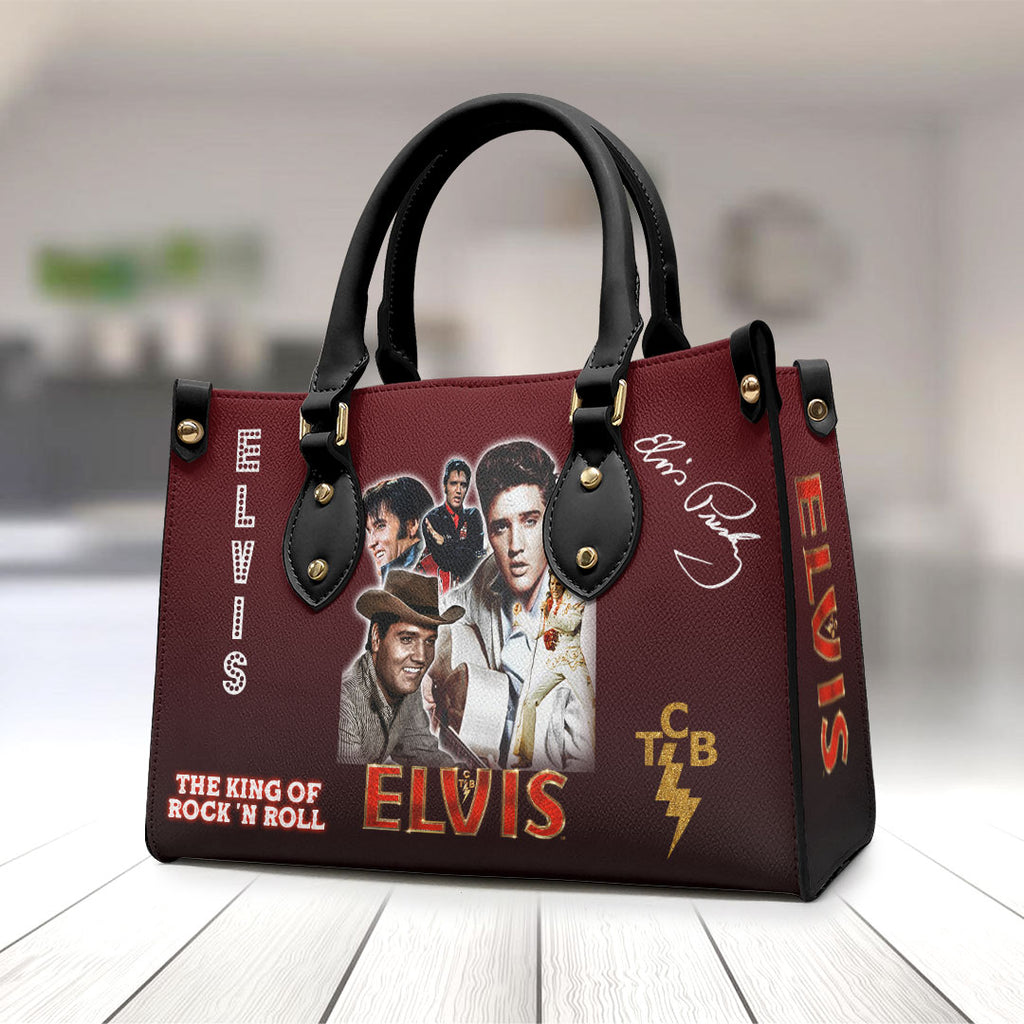Elvis Presley Leather HandBag – ANHNV 1975