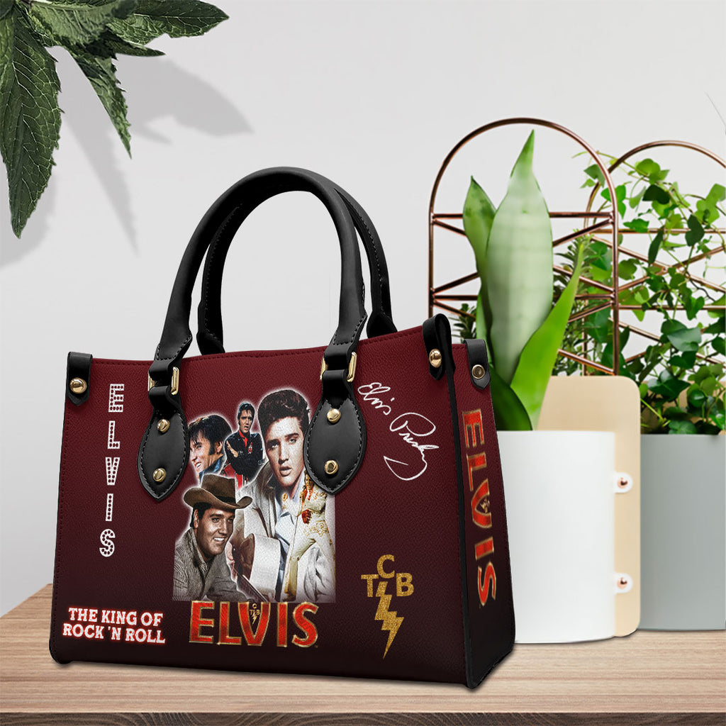Elvis Presley Leather HandBag – ANHNV 1975