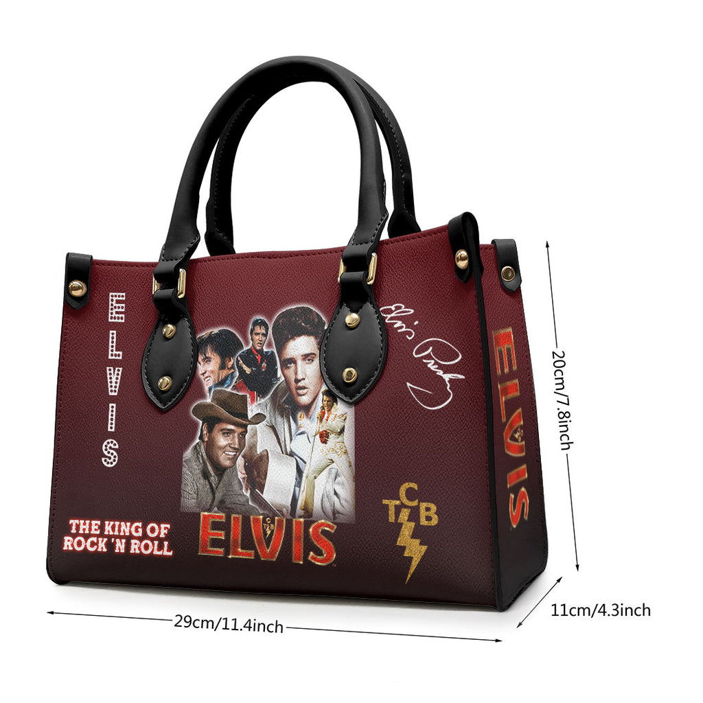 Elvis Presley Leather HandBag – ANHNV 1975