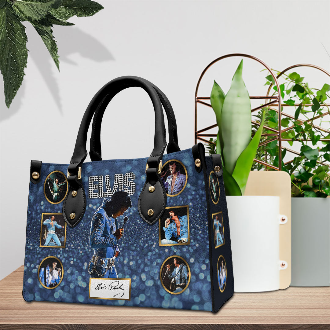 Elvis Presley Leather HandBag – ANHNV 1977