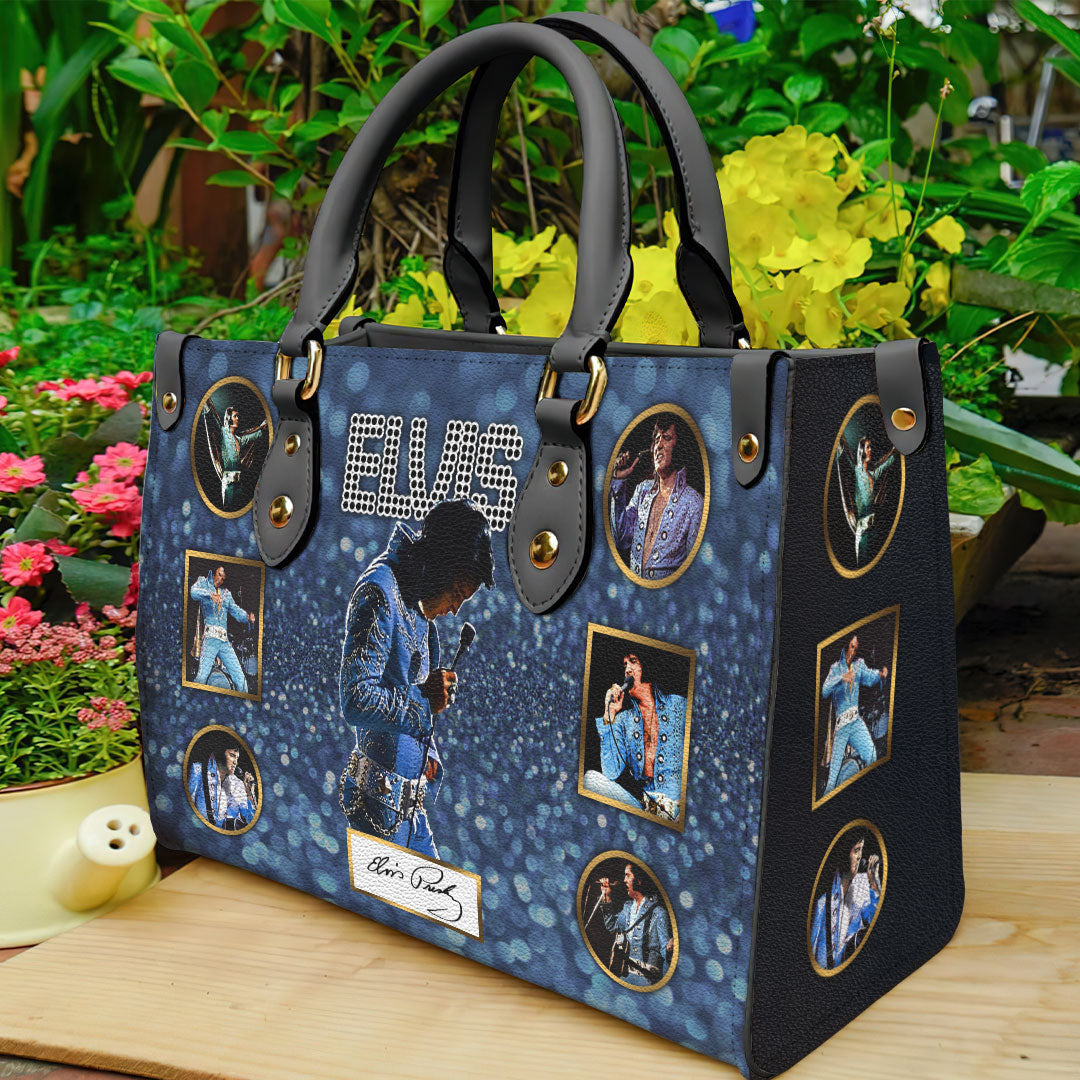 Elvis Presley Leather HandBag – ANHNV 1977