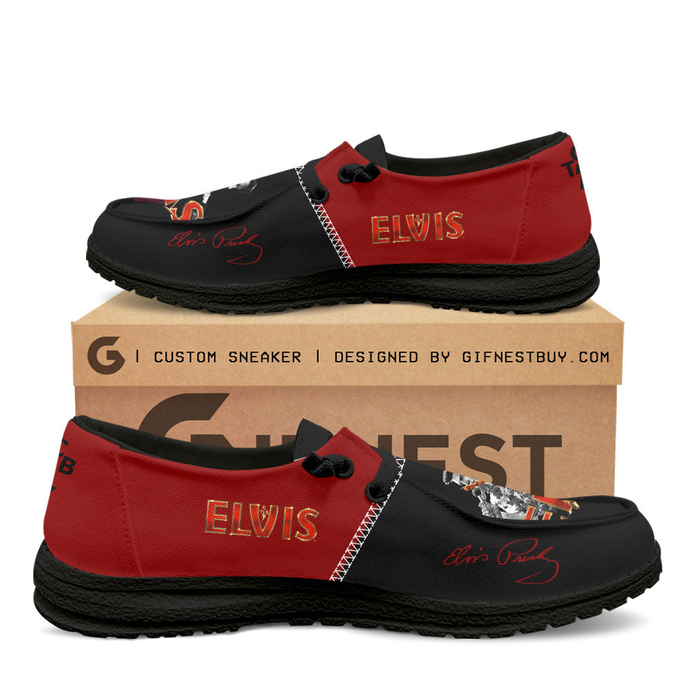 Elvis Presley Custom Hey Dude Shoes – ANHNV 2081
