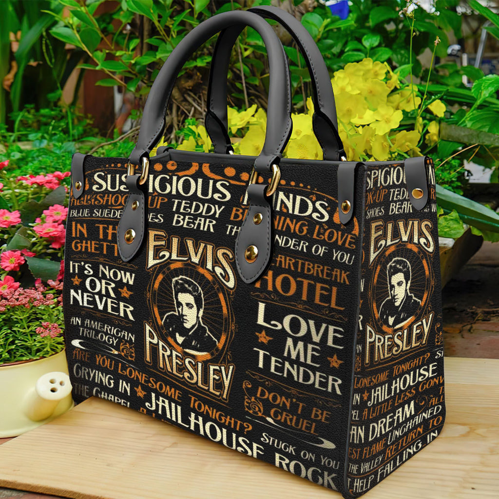 Elvis Presley Leather HandBag – ANHNV 3405