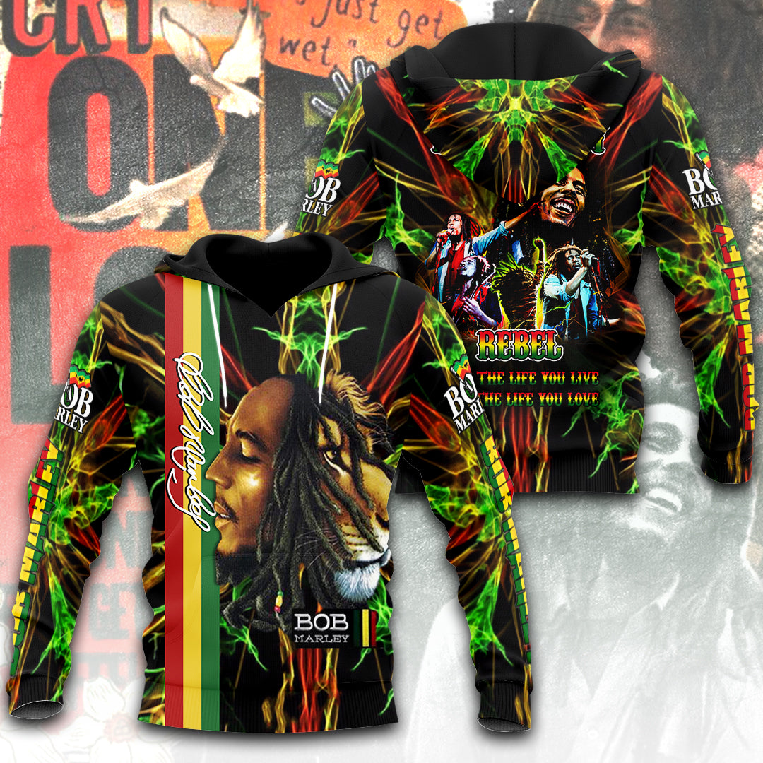 Bob Marley 3D Apparel – ANHNV 4102