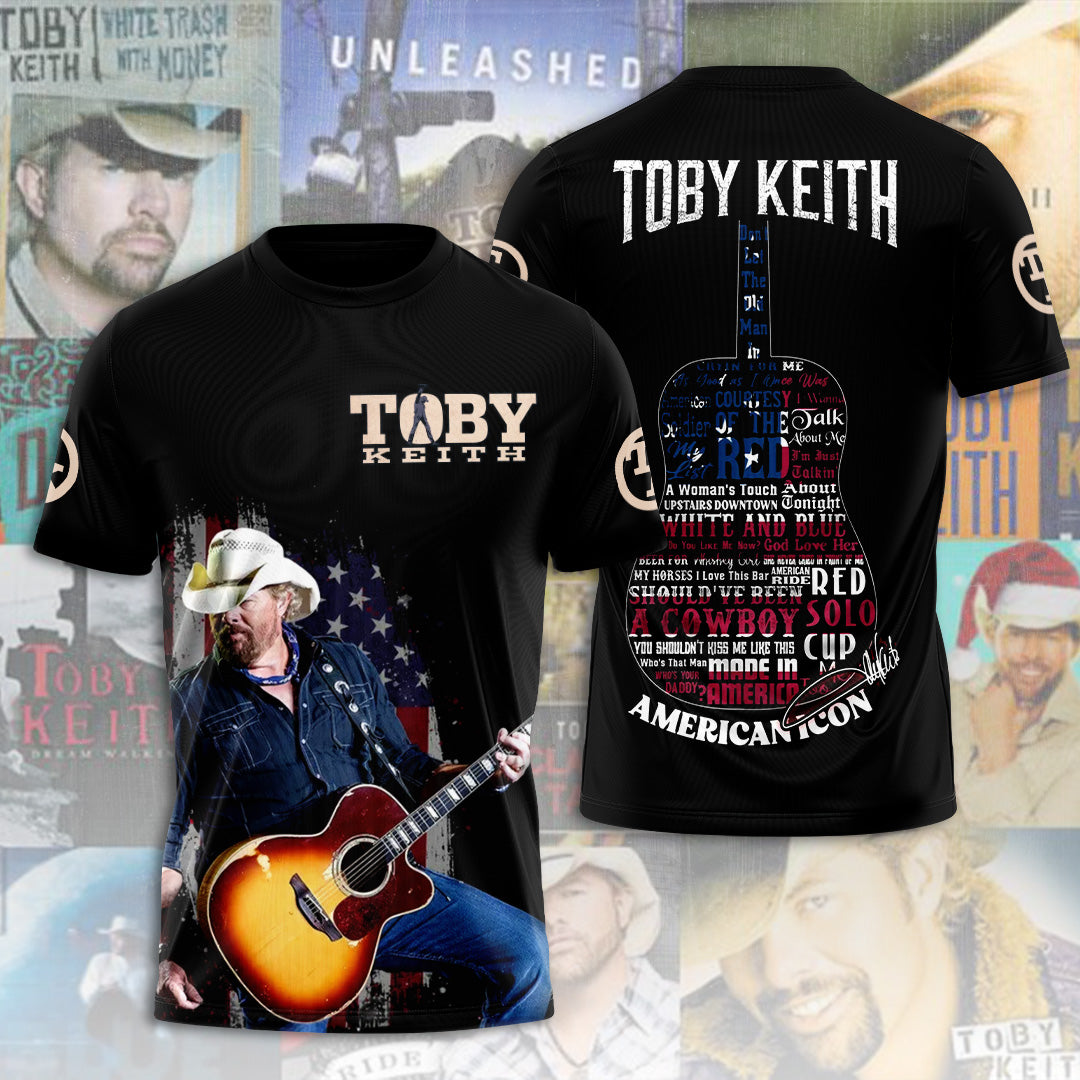 Toby Keith 3D Apparel – ANHNV 5160