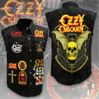 Black Sabbath Ozzy Osbourne 3D Lightweight Sleeveless Denim Shirt – ANHNV 5375