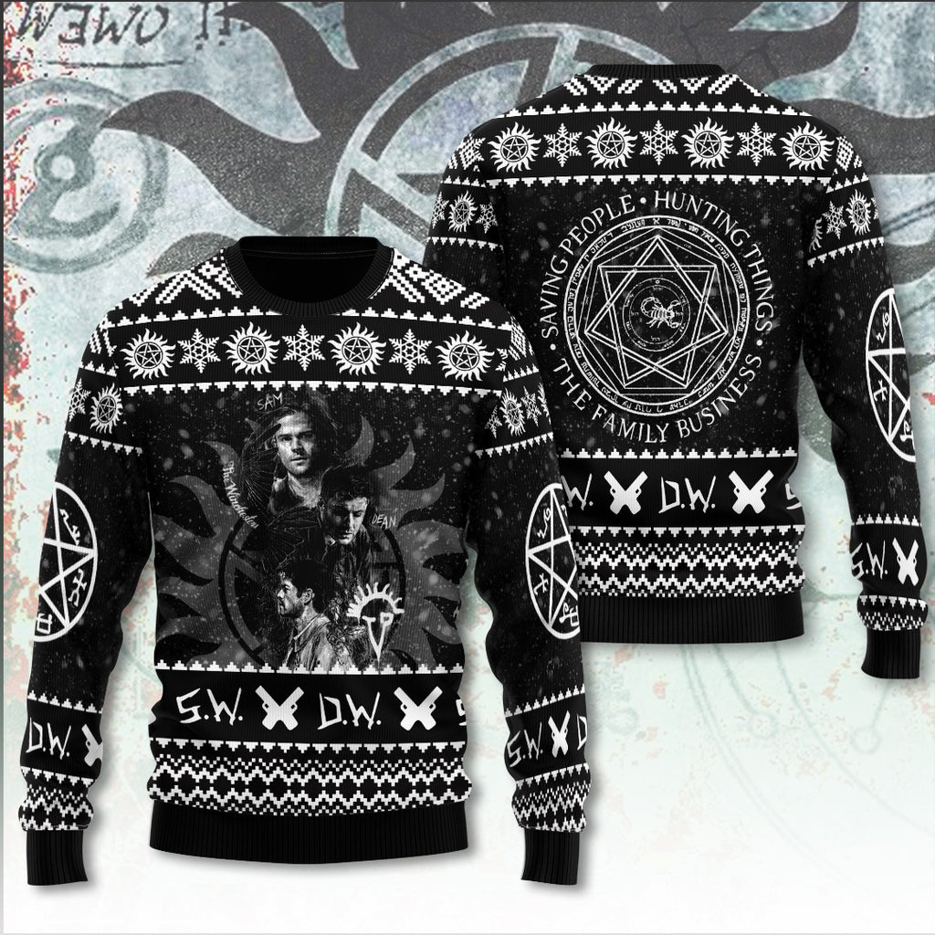 Supernatural Ugly Sweater – ANHNV 5505
