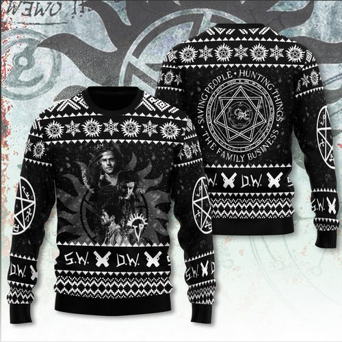 Supernatural Ugly Sweater – ANHNV 5505