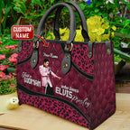 Personalized Elvis Presley Leather HandBag – ANHNV 6043