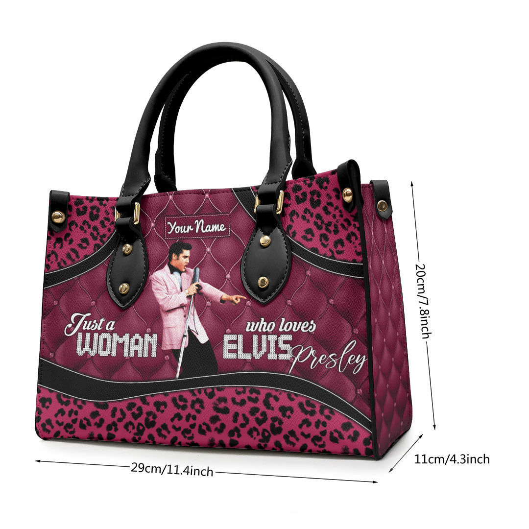 Personalized Elvis Presley Leather HandBag – ANHNV 6043
