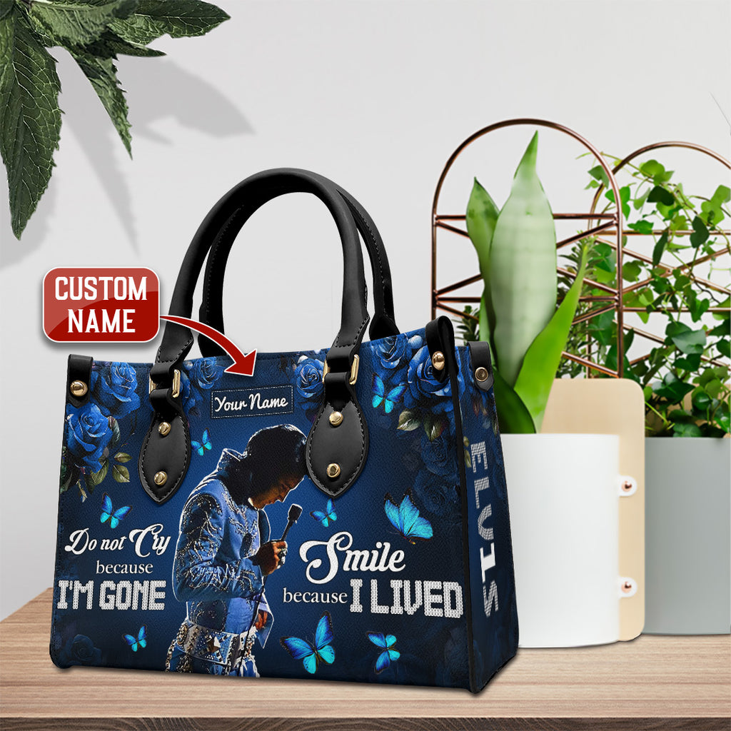 Personalized Elvis Presley Leather HandBag – ANHNV 9352