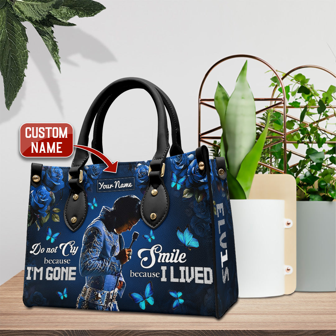 Personalized Elvis Presley Leather HandBag – ANHNV 9352