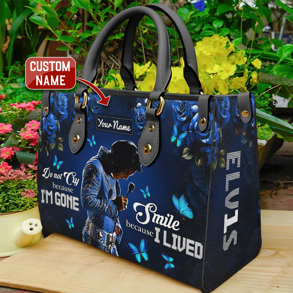 Personalized Elvis Presley Leather HandBag – ANHNV 9352