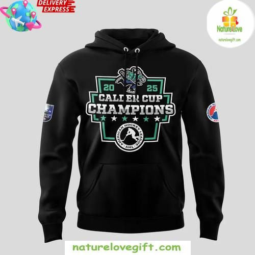 Abbotsford Canucks 2026 Calder Cup Hoodie Black Edition