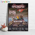 Aborted North American Tour With Archspire And Carcosa And Alluvial Poster Canvas