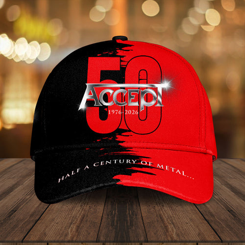 Accept 50th Anniversary Tour 2026 Champion Classic Cap – TANTN22810