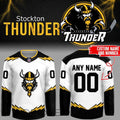 Adirondack Thunder Stockton Thunder 2026 Personalized Hockey Jersey