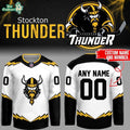 Adirondack Thunder x Stockton Thunder FPHL 2026 Custom Hockey Jersey