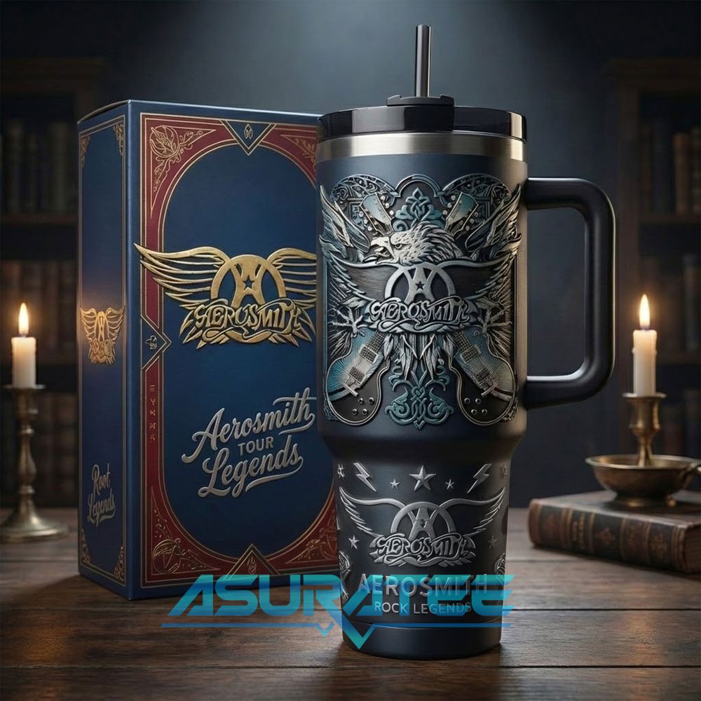 Aerosmith Rock Legends 2026 Limited Edition YETI Tumbler