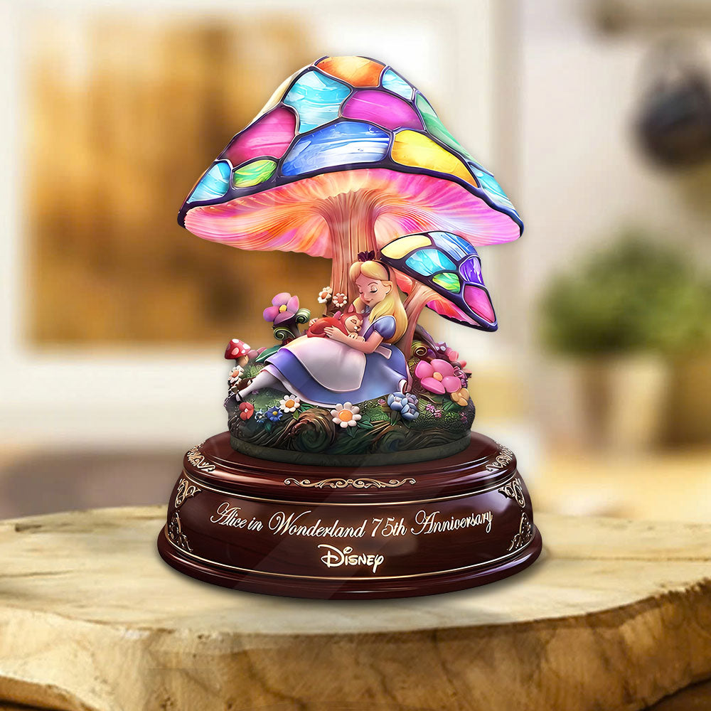 Alice in Wonderland 75th Anniversary Custom Shape Acrylic Plaque – TANTN23586