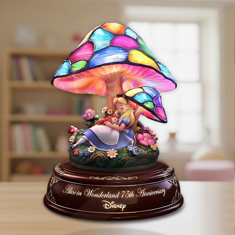Alice in Wonderland 75th Anniversary Custom Shape Acrylic Plaque – TANTN23586