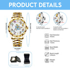 Alice in Wonderland Alloy Luxury Quartz Watch - TMTHU7880