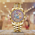 Alice in Wonderland Alloy Luxury Quartz Watch - TMTHU8007