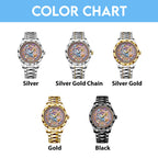 Alice in Wonderland Alloy Luxury Quartz Watch - TMTHU8007