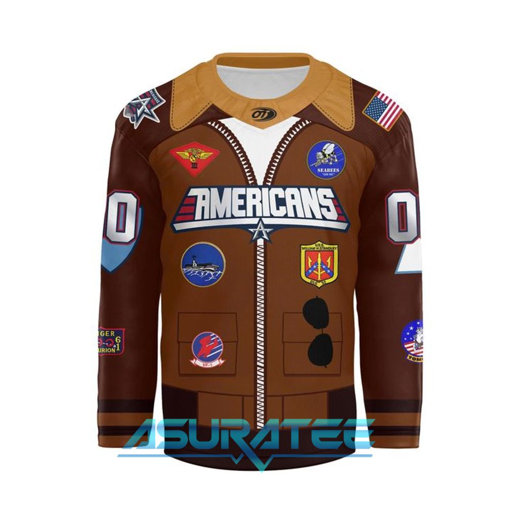 Allen Americans 2026 Top Gun Night Limited Edition Hockey Jersey