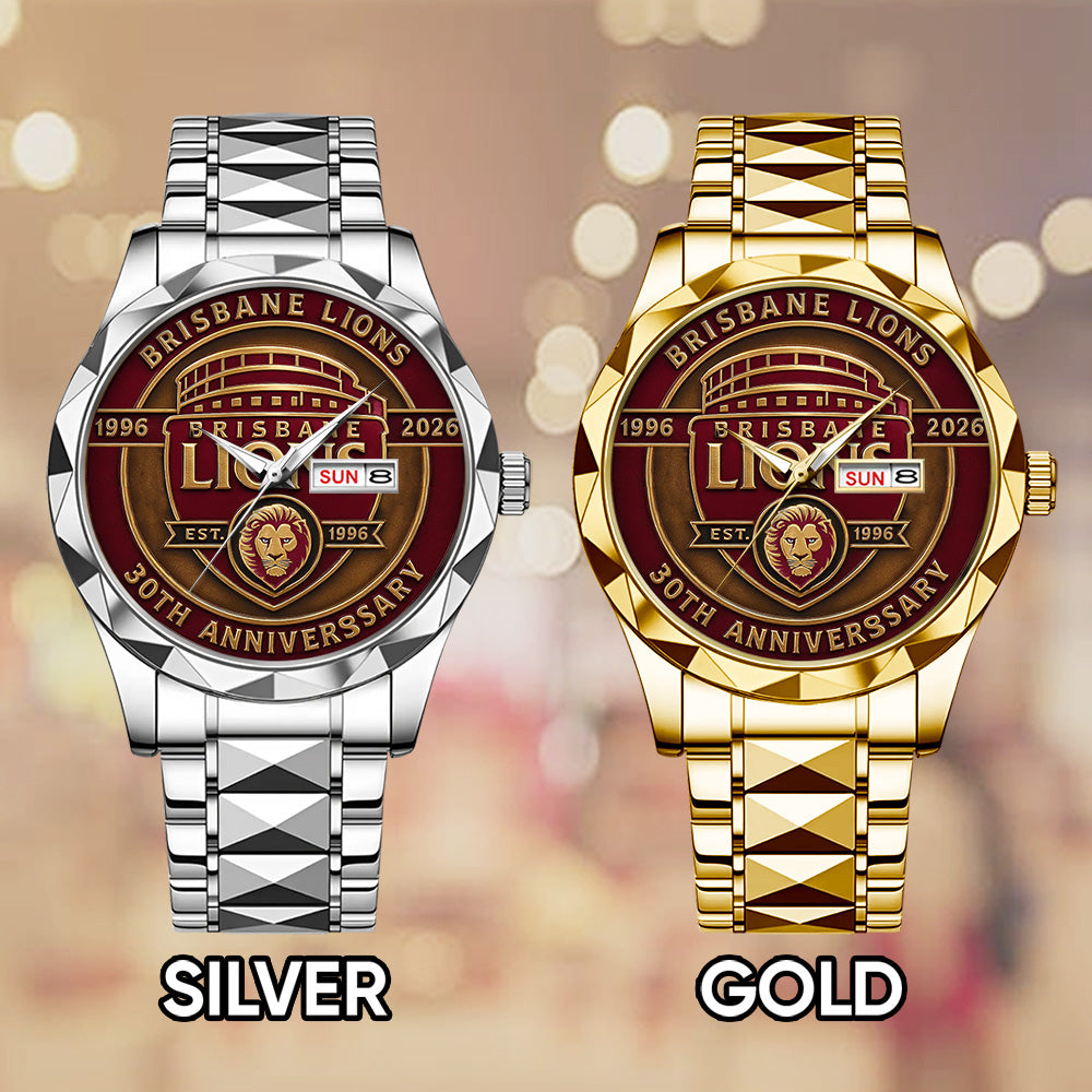 Brisbane Lions Alloy Luxury Quartz Watch – TMTHU1198
