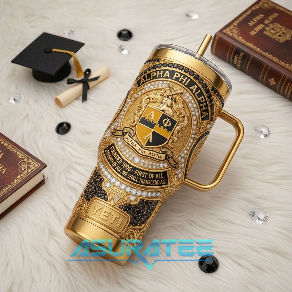 Alpha Phi Alpha Fraternity, Inc. 2026 Limited Edition YETI Tumbler