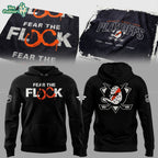 Anaheim Ducks Fear The Flock 2026 Stanley Cup Playoffs Hoodie