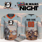 Anaheim Ducks Star Wars Night 2026 Limited Personalized Hockey Jersey