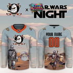 Anaheim Ducks Star Wars Night 2026 Limited Personalized Hockey Jersey