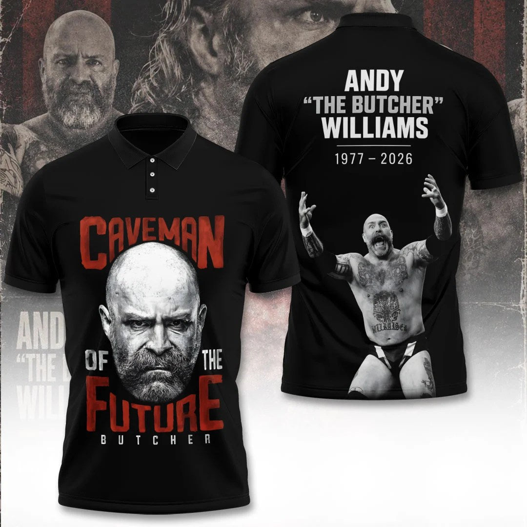 Andy 'The Butcher' Williams 3D Apparel – TANTN25367