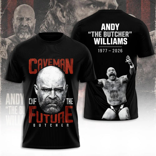 Andy 'The Butcher' Williams 3D Apparel – TANTN25367