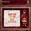 Angus Young Emotional Support Keychain