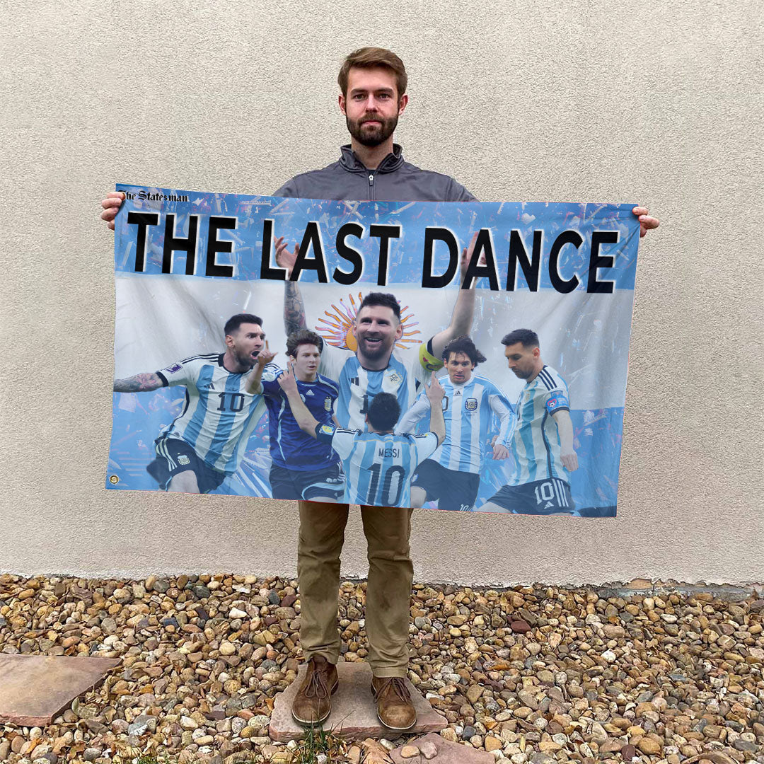 Argentina National Football Team x Lionel Messi 3D Double-side House Flag – TANTN21989