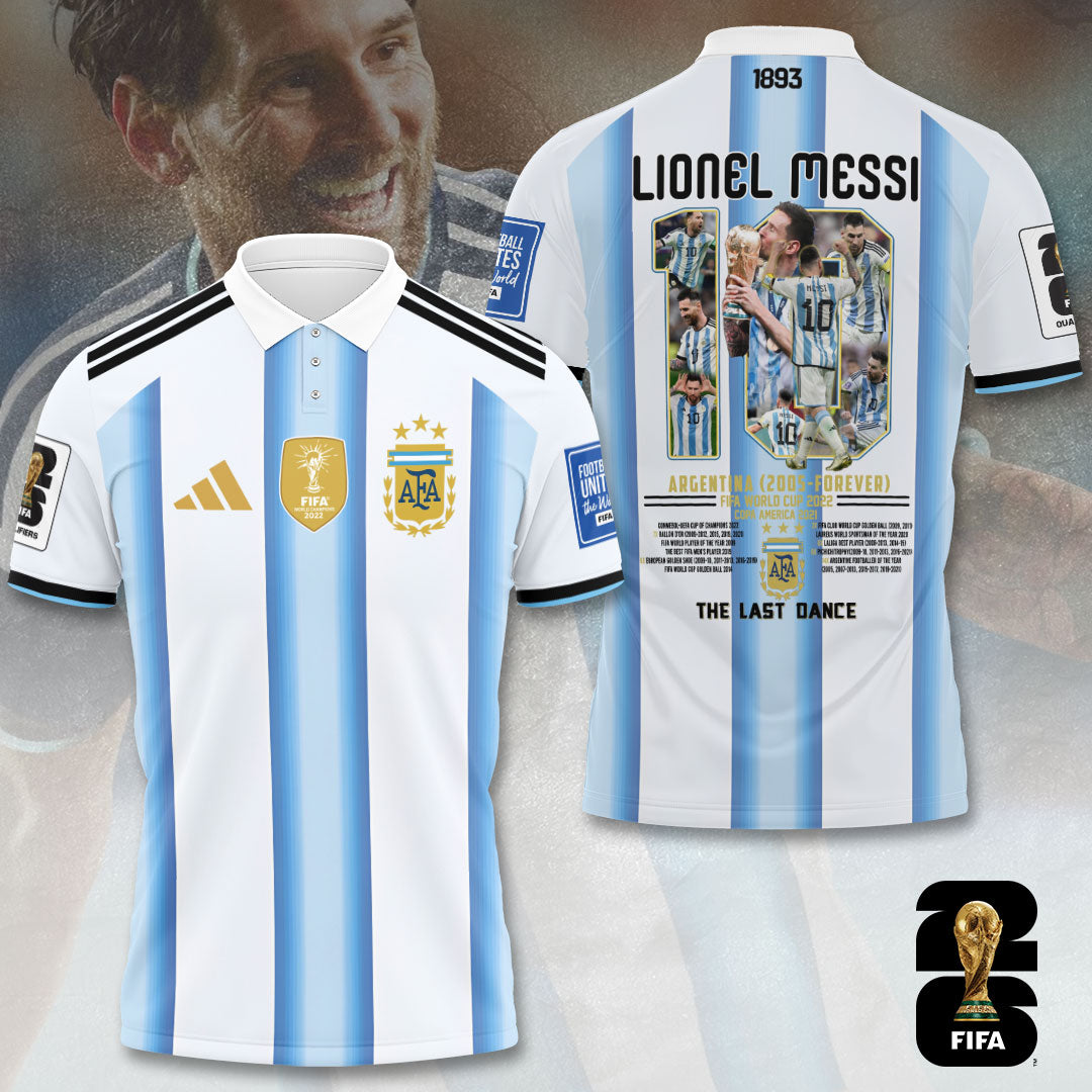 Argentina National Football Team x Lionel Messi 3D Apparel – TANTN21992