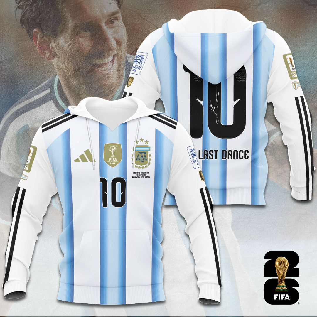Argentina National Team x Messi FIFA World Cup Final 2026 3D Apparel – TANTN24348