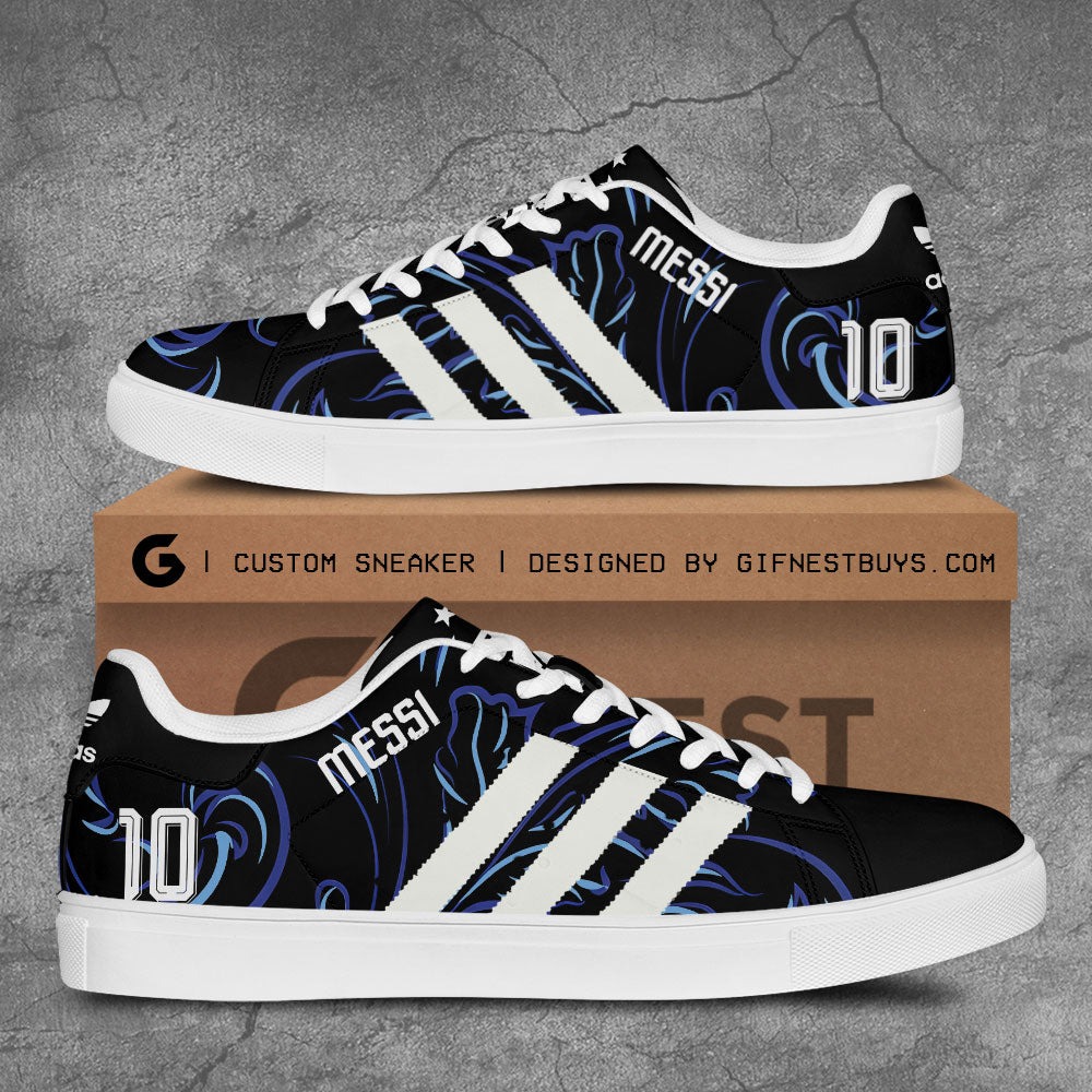 Argentina National Football Team x Lionel Messi Custom SS Shoes – TANTN22727
