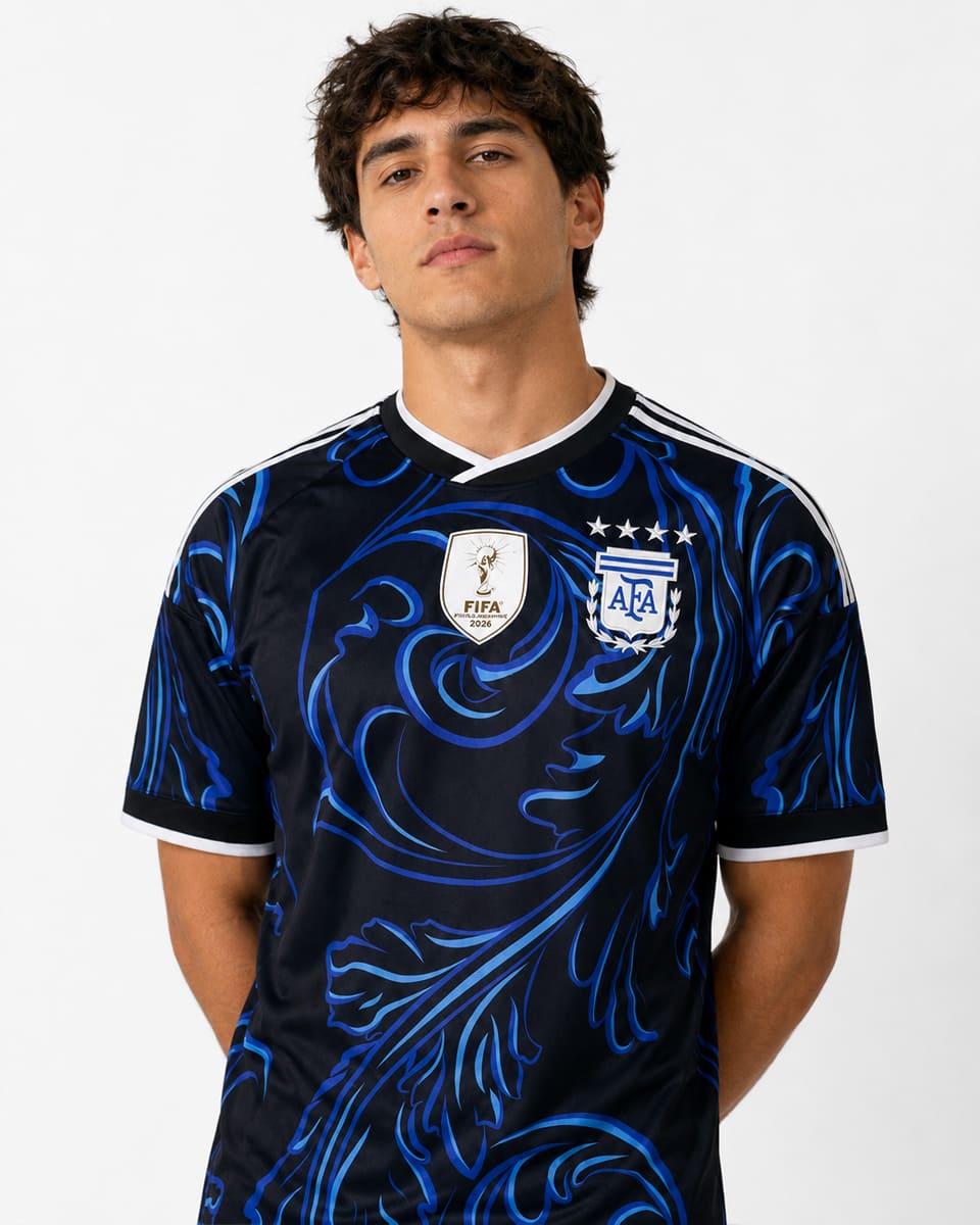 Argentina World Cup 2026 Away Jersey 4-Star