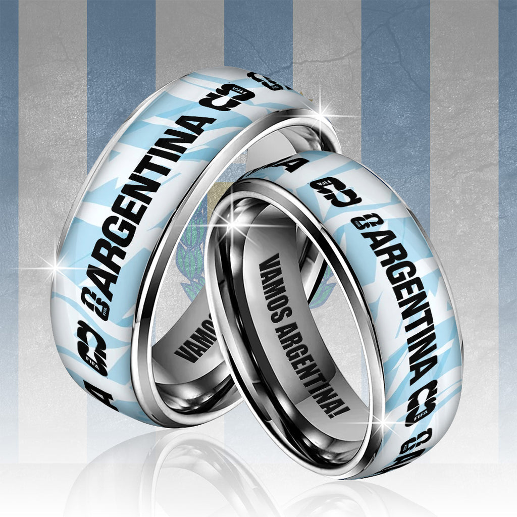 Argentina National Football Team 2026 World Cup Custom Alloy Ring – TANTN20720