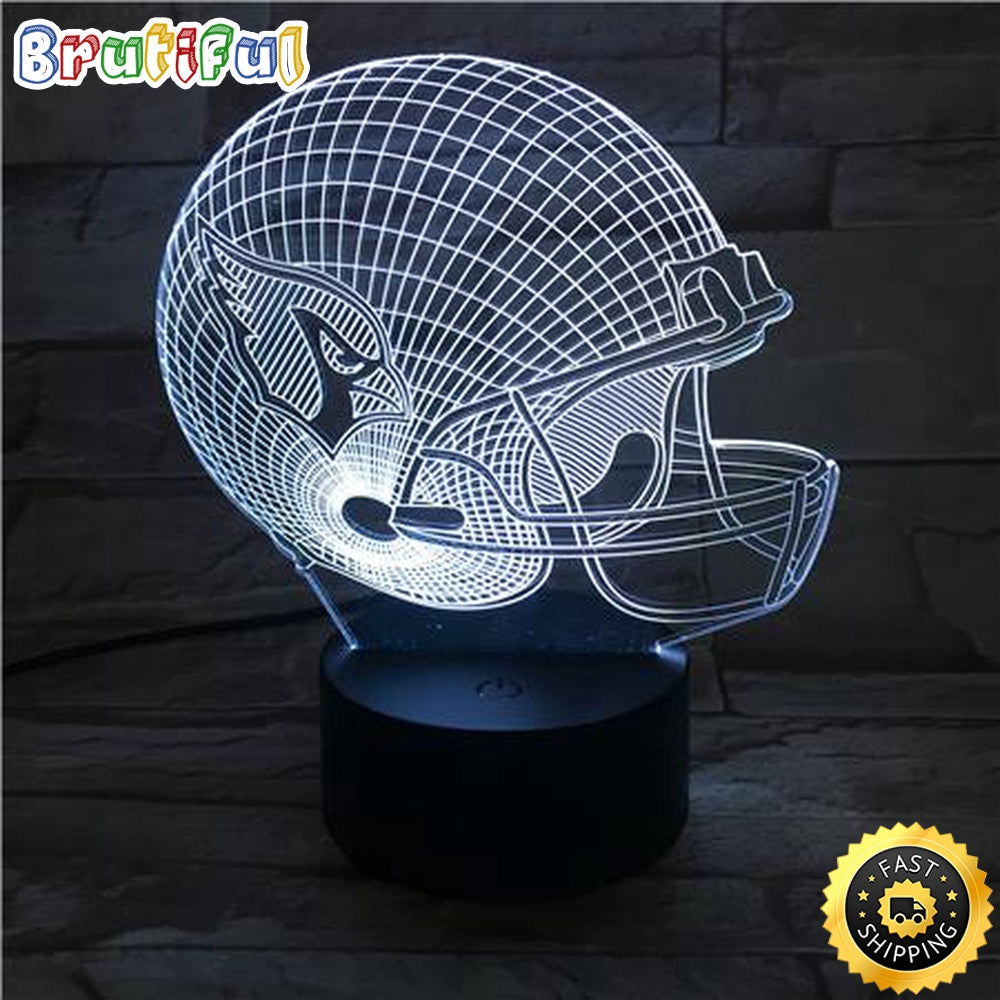 Arizona Cardinals Night Light 3D Illusion LED Lamp