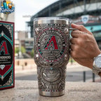 Arizona Diamondbacks 40oz With Handle Yeti Tumbler