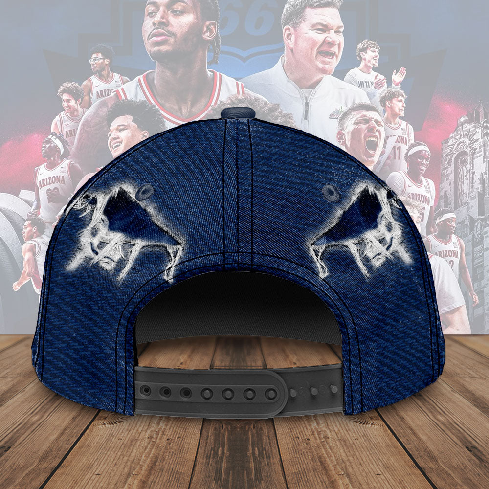 Arizona Wildcats 2026 Big 12 Men's Basketball Tournament Champions Classic Cap – TMTHU4427