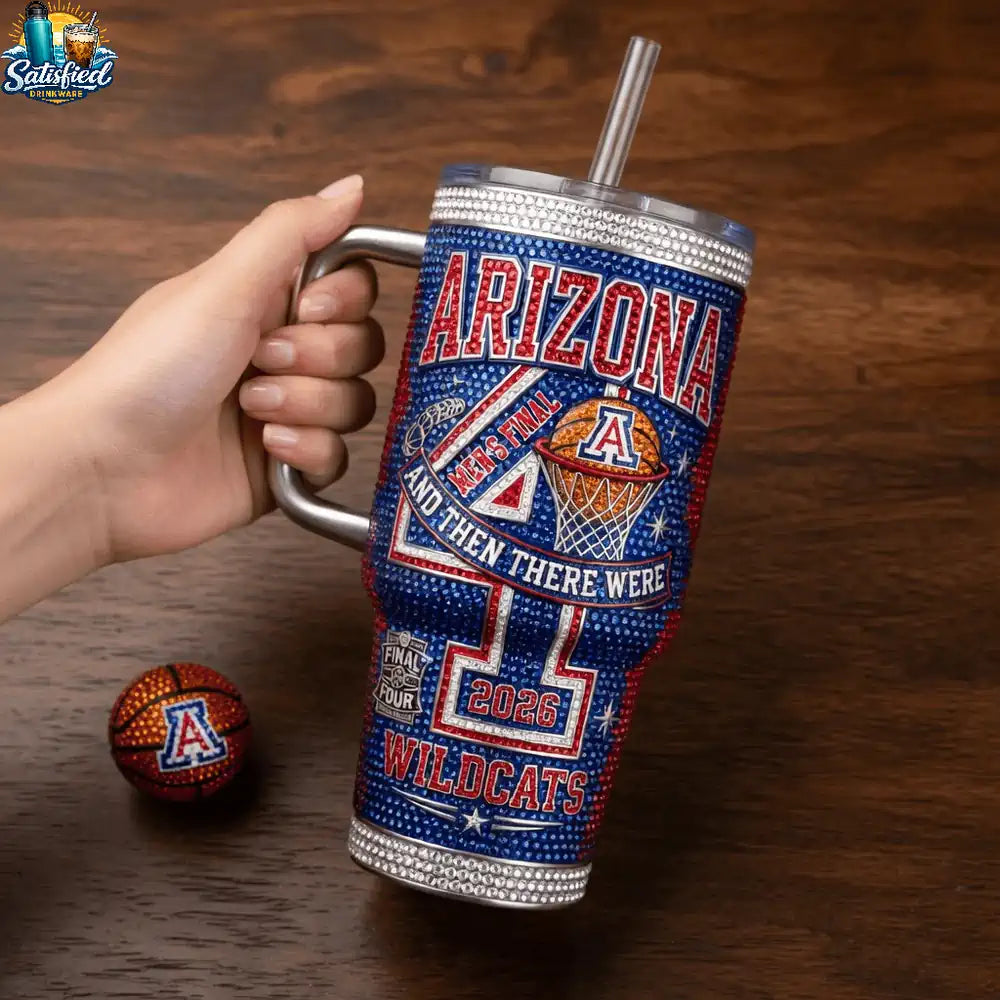 Arizona Wildcats Men’s Final A And Then There Were 40oz Tumbler